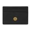 Кошелек с логотипом серии Medusa Biggie Мужские кошельки Черный Золотой DPN2467-1A10544-1B00V