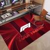 Custom Rug F1 Pattern Print Name Text Soft Non‑Slip Floor Carpet for Home Indoor Decoration