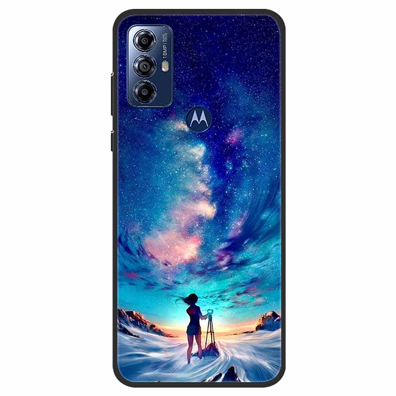 Чехол для Motorola Moto G Play 2023 Мягкий силиконовый задний чехол для Moto G Play 2023 Чехол GPlay 2023 Черная крышка для телефона