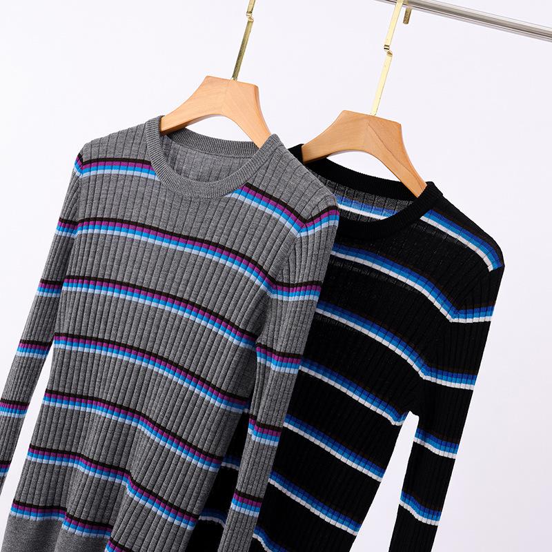 Leka Sha 100% Pure Wool Round Neck Long Sleeve Base Layer Pullover