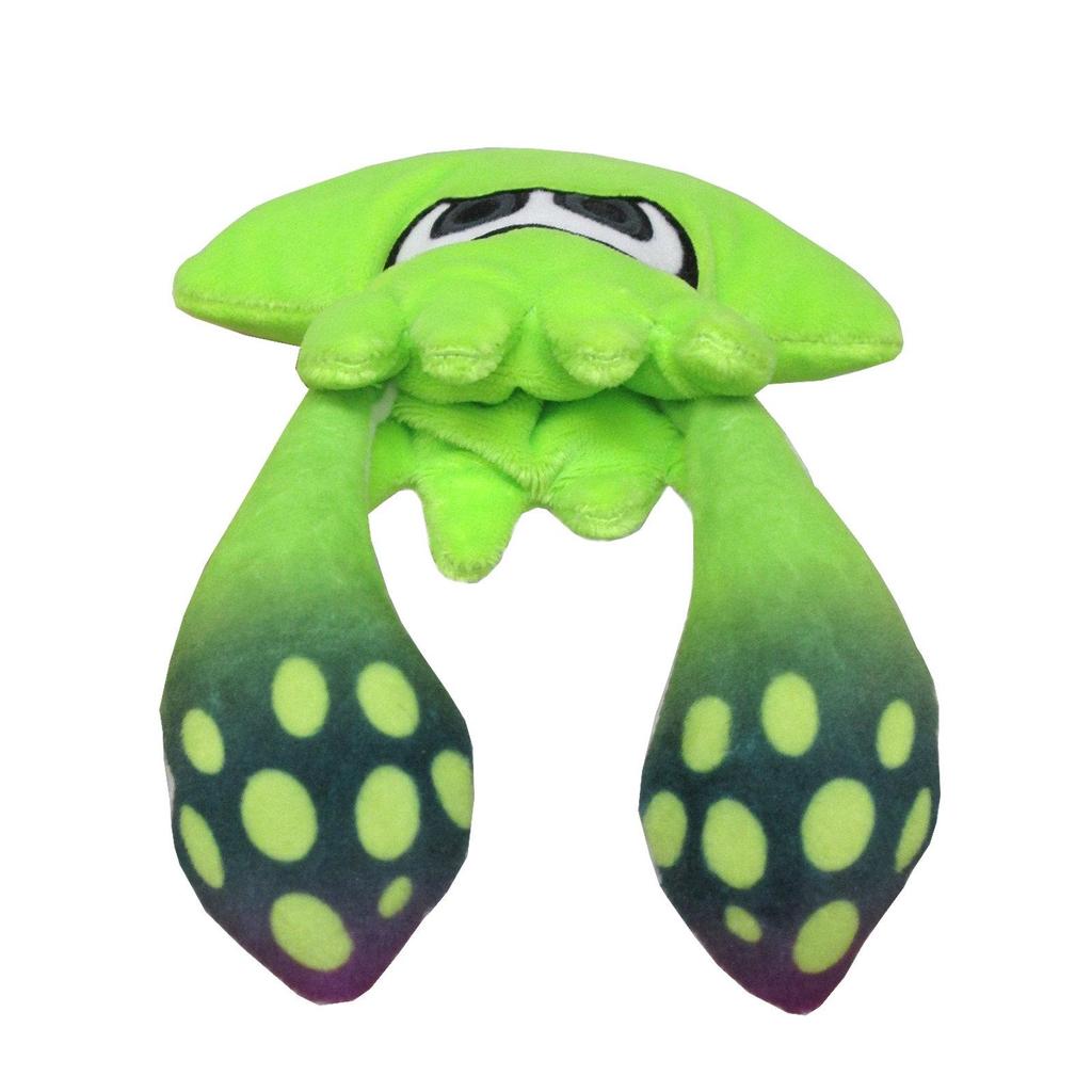 Splatoon Inkling Squid Lime Green (S) Plush Toy Height 23cm SP05