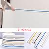9M 3D Foam Wall Edge Strip Stickers Self-adhesive Corner Waist Line Background Wall Sticker Waterproof Decor Trim Line Skirting