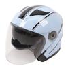 Half Motorcycle Helmet Compact Lightweight ABS Open Face Motorbike Helmet for Electric Vehicle