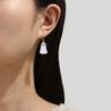 Cute And Playful Gold Ghost Earrings For Women Perfect For Halloween Festivities