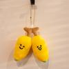 Creative Fruit Pendant Watermelon Durian Plush Toy Cute Fruit Keychain Bag Pendant Doll Back