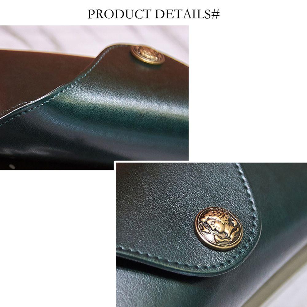 Унисекс Мягкий Кожаный Портативный Защитный Чехол для Очков Держатель для Солнцезащитных Очков Коробка Коробка для Очков