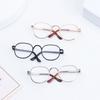 Fashion Metal Toy Photo Props American Grils Glasses Doll Glasses Pet Glasses Toy Round Eyeglasses