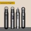 Rechargeable Electric Nose Hair Trimmer for Men with Scissors Attachment