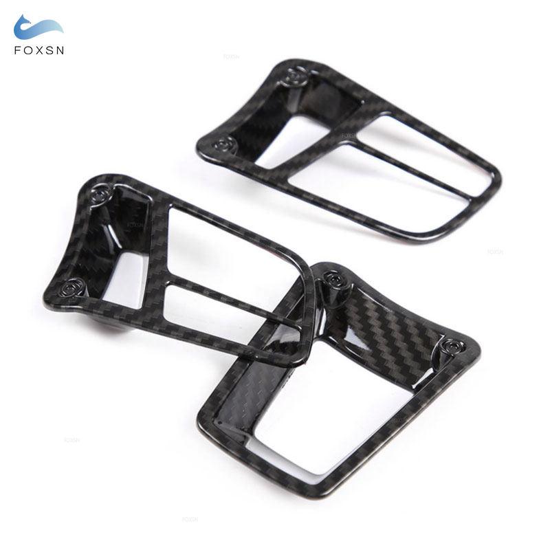 Салон автомобиля чехол на руль из углеродного волокна для Porsche Panamera Macan 2014-Cayenne 2015-718 911 918