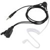 PPT Walkie Talkie Headset Earpiece Air Transparent Tube 3.5mm Earphone Fit for 1s