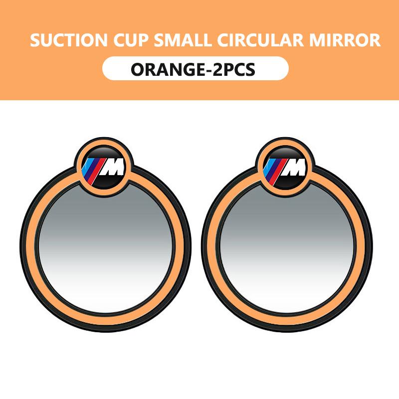 Adjustable 360°Car Blind Spot Rear View Mirror Wide Angle Small Round Mirror For BMW Performance X1 X3 X5 E39 E46 E90 F20 E60 V111