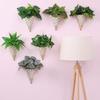 Garden Wall Outdoor Decoration Indoor Green Plant Flower Basket Vase Storage Holder Flower Pot
