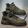 Men's Shoes 2025 Autumn New High-top Casual Sports Trendy Shoes Thick Sole Heightening Non-slip Outdoor Tooling Martin Boots