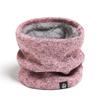 Unisex Winter Neck Scarf Ring Knitted Wool Fur Snood Women Kids Outdoor Face Cover Thick Warm Easy Scarves
