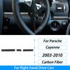 For Porsche Cayenne Sport SUV 2003-2010 Carbon Fiber Gear Shift Air Outlet Trim Set Car Interior Decoration Accessories Sticker