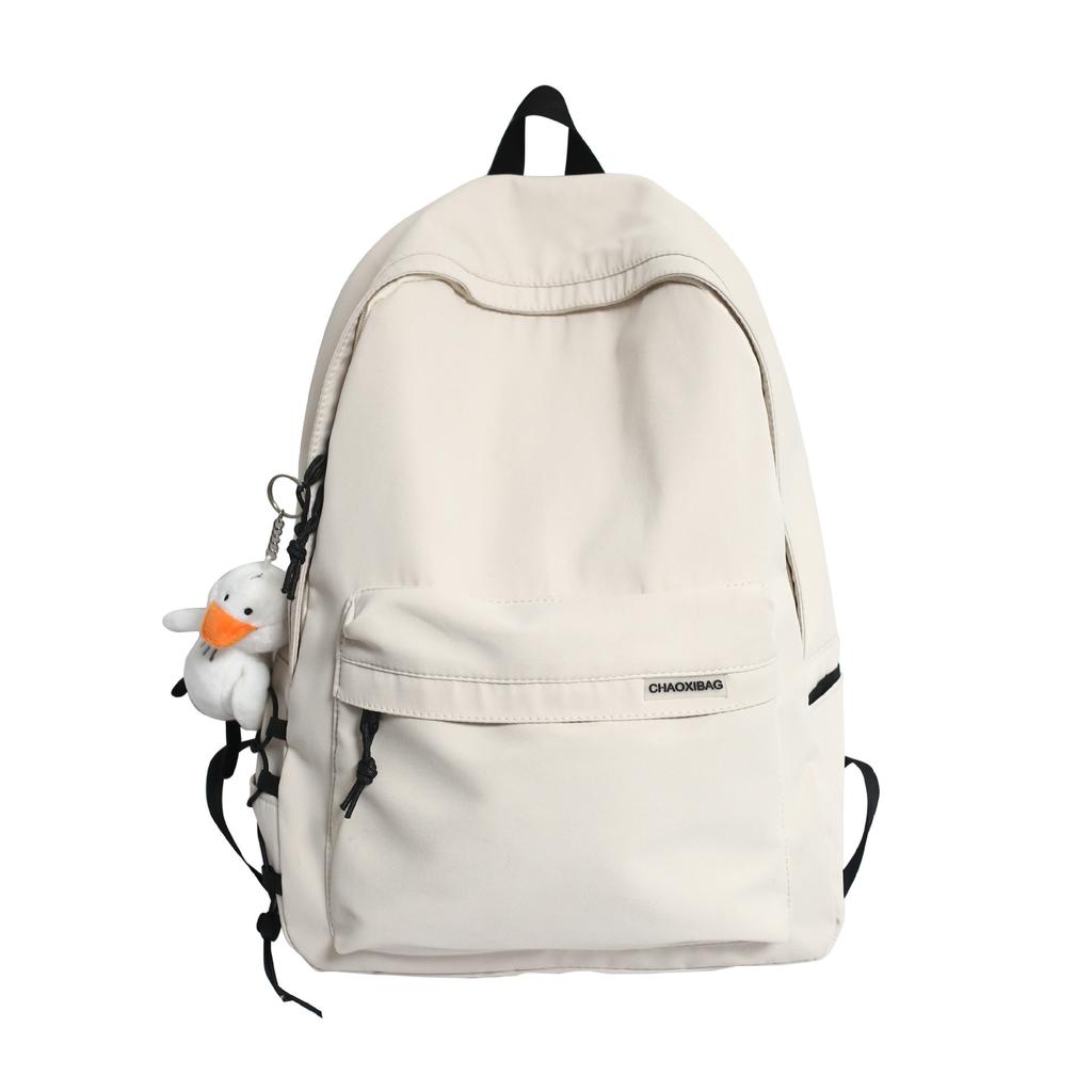 Backpack Men'S Japanese Simple Large Capacity Travel Backpack Women'S Leisure Trend College Student School Bag