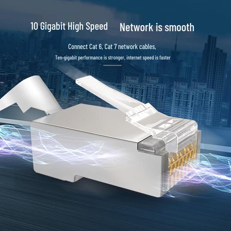 Cat.7 Shielded RJ45 Network Plug