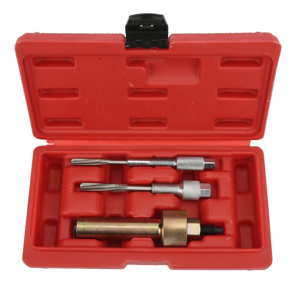 Glow Plug Puller Reamer Set Electrodes Removal Extracting Plugs Tool Replacement for Mercedes Benz Vehicles
