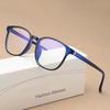 Black Square Frame Men's and Women's Reading Glasses