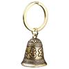 Vintage Chinese- Bell Keyring Unique And Creative Key Chain Pendant Car Key Accessory Metal Ethnic-inspired Fittings