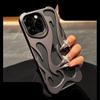 Case for iPhone 17 16 15 14 13 12 Personalized and Fashionable 3D Hollow Flame Shaped Phone Case Cover with Super Strong Heat Dissipation Function