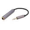 6.35mm Female To 3.5mm Male Adapter Cable Professional 14 Inch To 18 Inch Stereo Sound Adapter