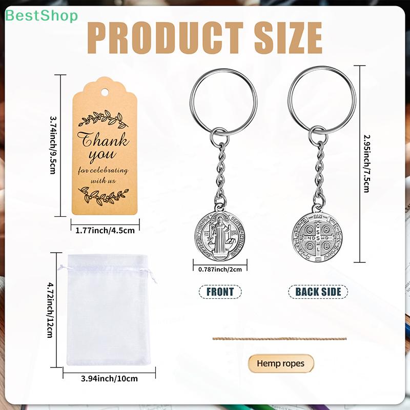 24 Набора Ретро Брелок-крестик Подарки Бирки «Спасибо» Крестины Воспоминания Принадлежности для Гостей
