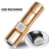 Portable USB Power LED Flash Mini Flashlight Rechargeable Flashlight Flash Bicycle Pocket Zoom Lamp Built-in Battery Q5