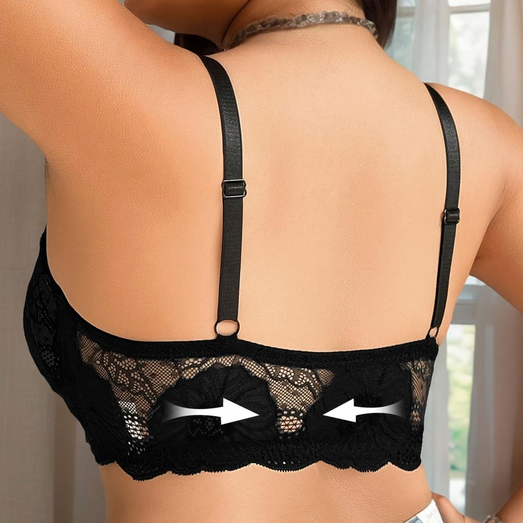 Европейский и американский большой бюст делает вас визуально меньше. Тонкий бюстгальтер пуш-ап с застежкой спереди для женщин. Сексуальный кружевной бюстгальтер с красивой спинкой.