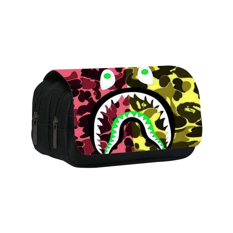Sprayground Пенал-сумка для хранения канцелярских принадлежностей, студенческая, одинарная, двойная, легкая, для школы и дома
