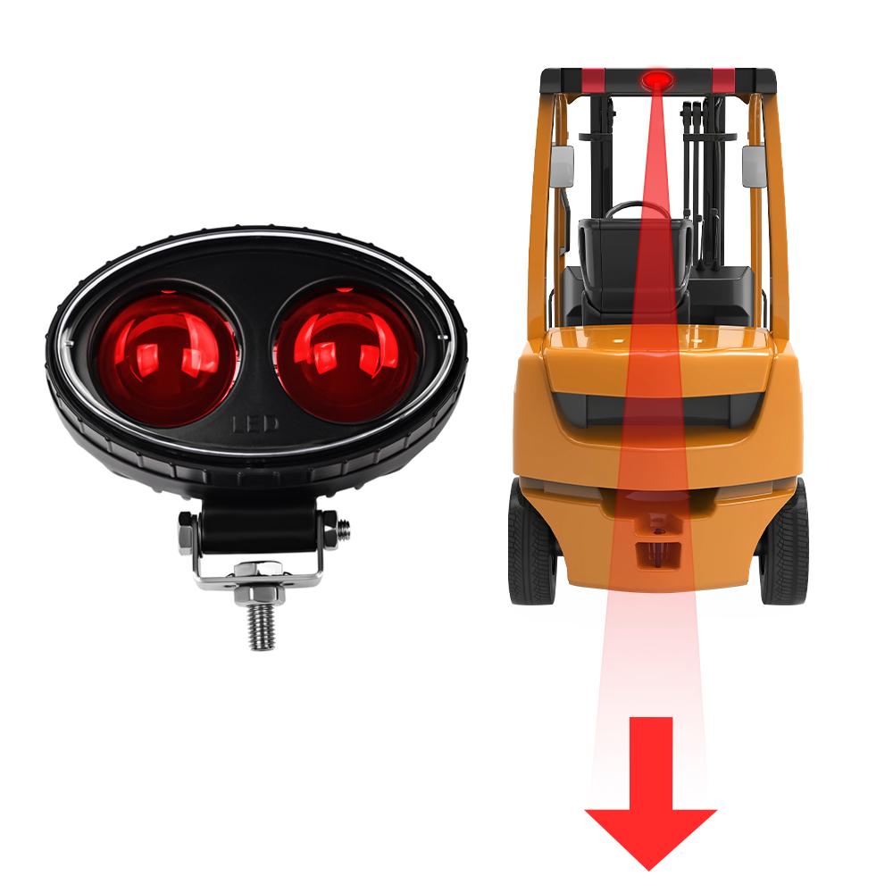 Forklift Warning Light LED Safety Signal Pedestrian Warning Light Suitable for Forklift Safety Warning Arrow Light in Warehouse