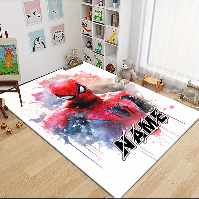 Custom Name "Powerful Dark Sorcerer" Carpet Rug Customizable Soft Washable Anti-Slip Home Living Room Sofa Mats Personalized Rug. 0909151