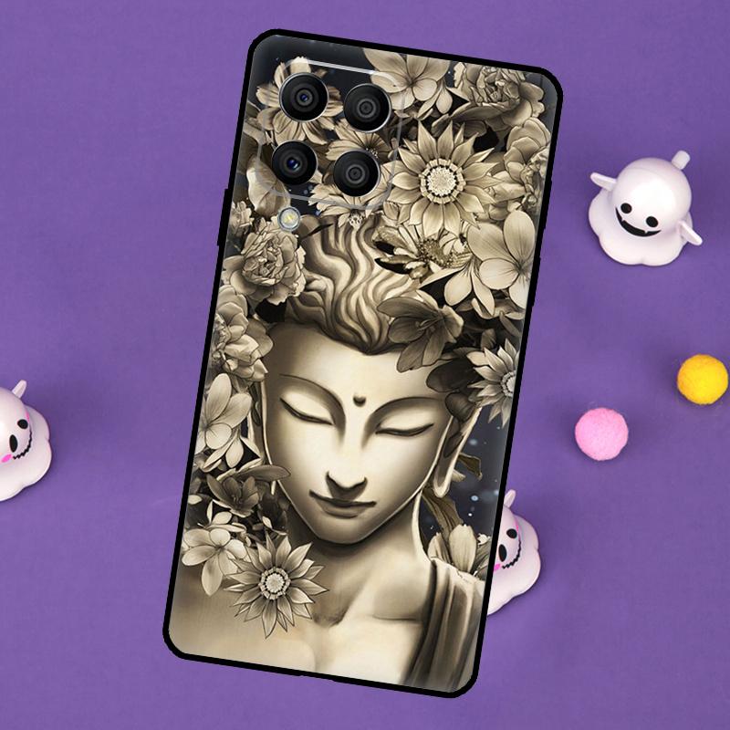 Чехол Mandala Buddha для Samsung Galaxy M32 M52 M12 M13 M33 M23 M53 M15 M55 M31 M51 M14 M34 M54 M20