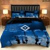 Hamburger SV Pattern Bedding Quilt Set  Home Decoration  Gift (1 * duvet cover + 2 * pillowcase  without core)