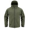 Men's Waterproof Tactical Camouflage Softshell Jacket Tactical Jacket Combat Hoody Coat Winter Fleece Jacket