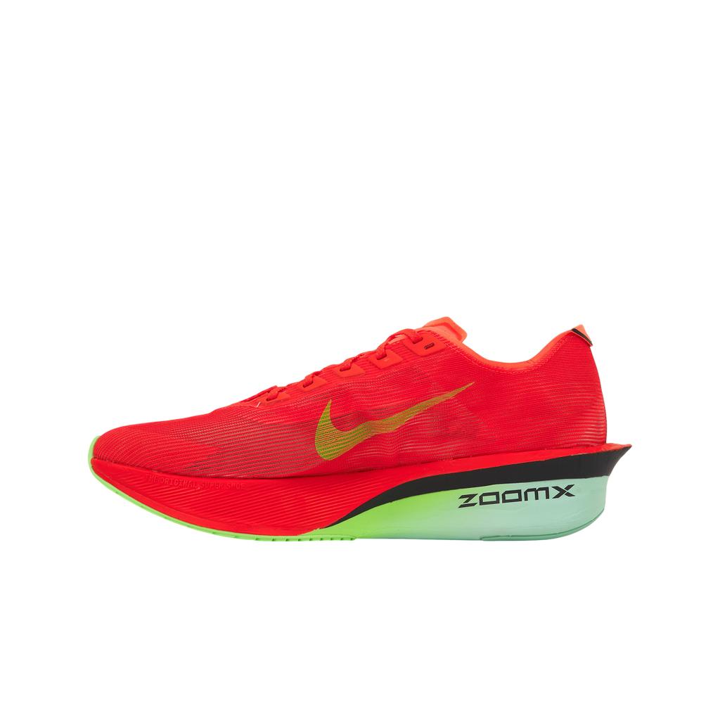 Nike Кроссовки для мужчин Nike ZoomX VaporFly Next% 4 Ярко-красные Red Lime-Blast Mint-Foam HF6414-600