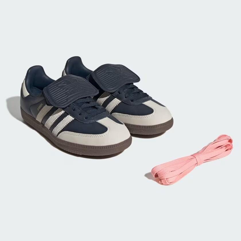 JH5705 adidas Originals Samba LT Чернильный Аврора Кремово-Белый Золотой Металлик (Женский)