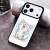 Милый Мультяшный Кот Чехол для Телефона для iPhone 17 16 15 14 13 12 11 Pro Max Plus 17Air Мягкий Силиконовый Чехол