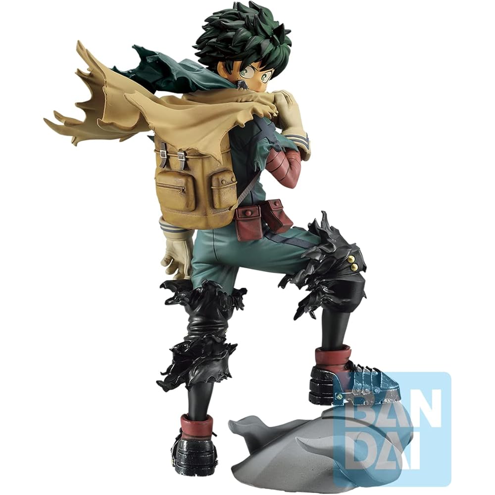 Bandai Spirits Ichibansho Моя геройская академия Фигурка Приз А Деку Зеленый костюм Коллекционная игрушка