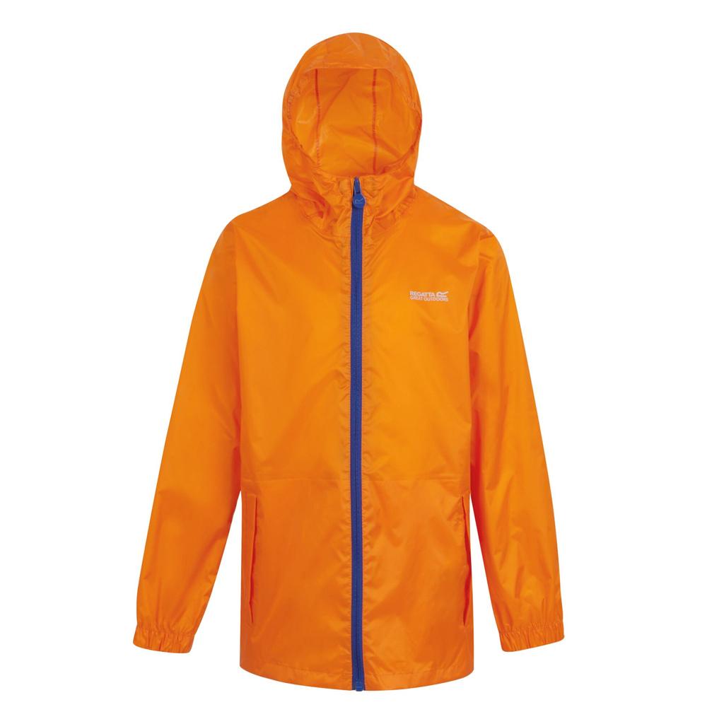 Regatta Great Outdoors Childrens/Kids Pack It Jacket III Waterproof Packaway Black