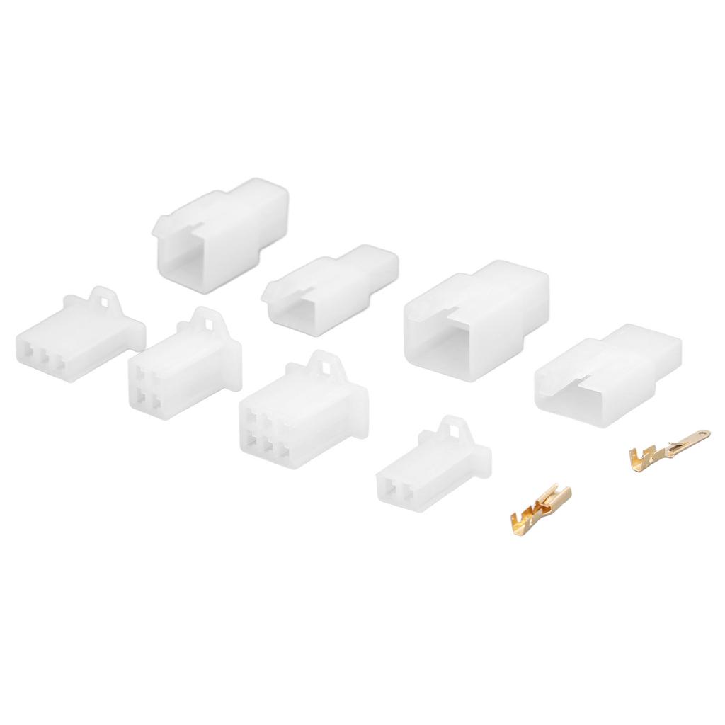 380PcsSet Male Female Plug Housing Terminal Car Motorcycle Wire Terminals for Boats 2.8mm