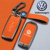 2026 Горячий Для VW VOLKSWAGEN Сплав Цинка Кожаный Чехол-Брелок Для Автомобильного Пульта ДУ Защитный Держатель Оболочка Для VW Volkswagen Touareg 2019 20