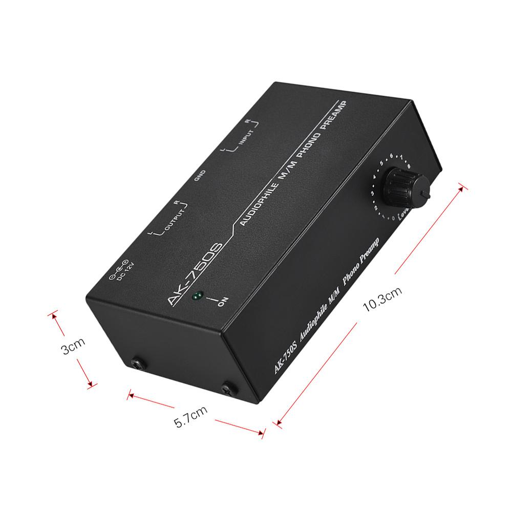 Аудиофильский предусилитель M/M Phono Preamp с регуляторами уровня Входные и выходные интерфейсы RCA