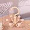 6pcs Portable Dopamine Hook Hanger Six Claws Scarf Hat Bag Organizer Rotating Hook  Clothes Display