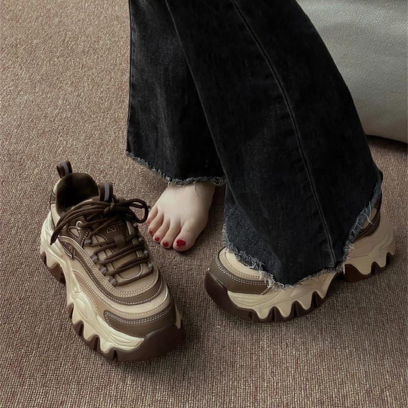 Мода Женская Обувь Повседневные Кроссовки Модные Клиновидные Платформы Вулканизированные Женские Брендовые Роскошные Туфли Женские Дизайнерские Кроссовки