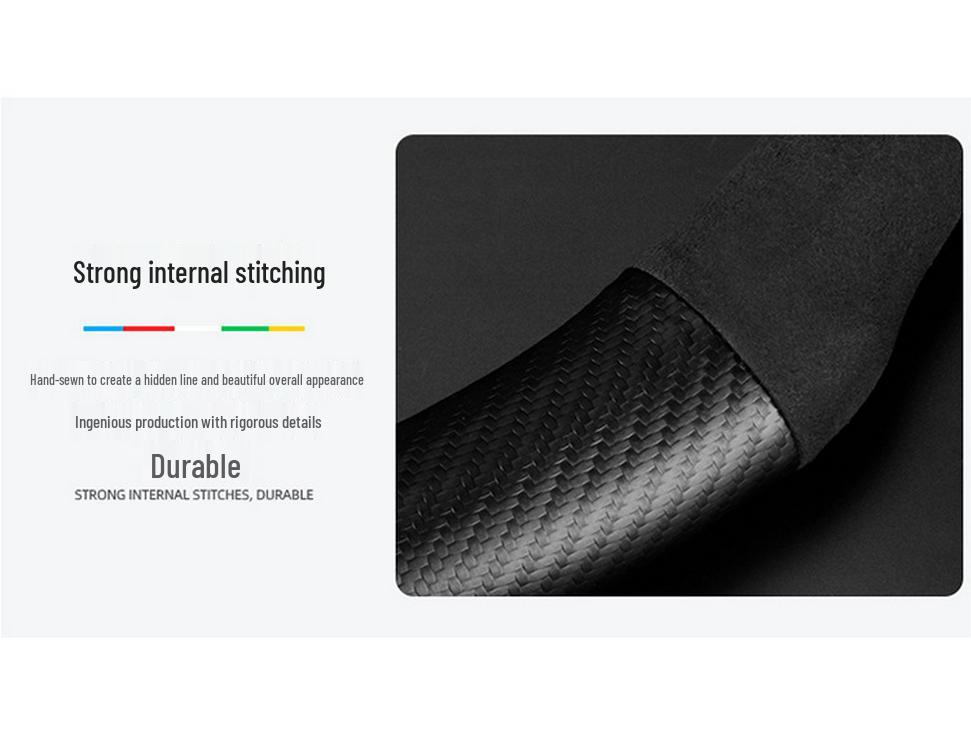 Всесезонная противоскользящая замшевая накладка на руль из углеродного волокна для Xingtu TX, Zhuifeng, Lingyun, Lanyue