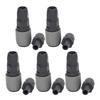 5 Set Pneumatic Quick Connector C Type Self Locking Air Compressor Hose Coupler Plug Socket(SP+PP40