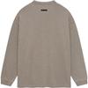 Fear of God Essentials Тяжелая футболка с длинным рукавом Вересково-серый Мужские топы 125HO242011F