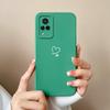 Чехол для VIVO V21 4G 5G Милый Кот Мультяшный Новый Стиль Дизайна Узор Жидкий Силикон Чехол Для VIVOV21 V 21 4G 5G Популярный Funda