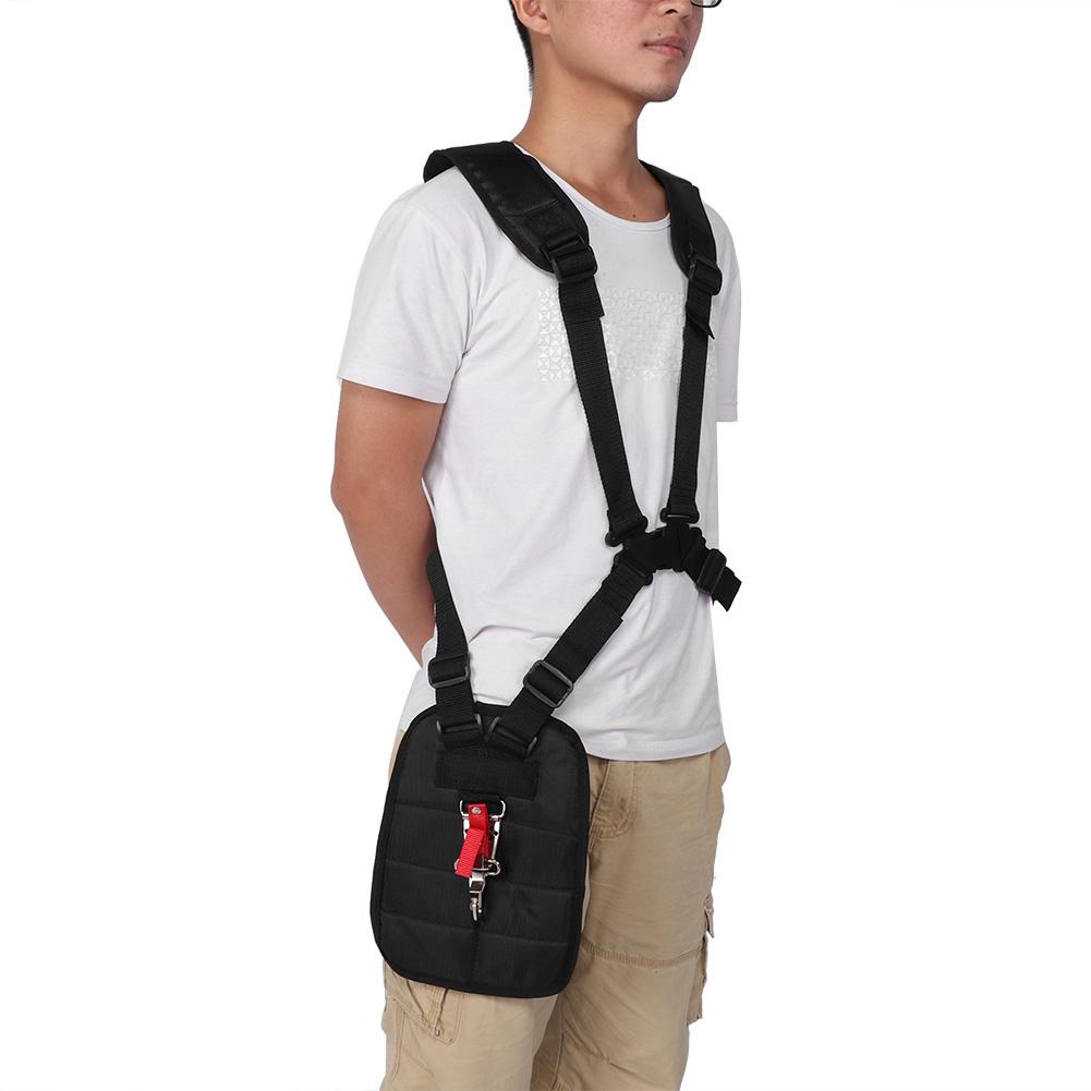 Двойной плечевой ремень, защитная панель, садовый триммер, кусторез, триммер, мягкий ремень